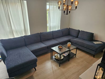 Sofa, polyester, 6 pers. , County, På grund af flytning sælger vi denne stor U-formet sofa med 6 sæd