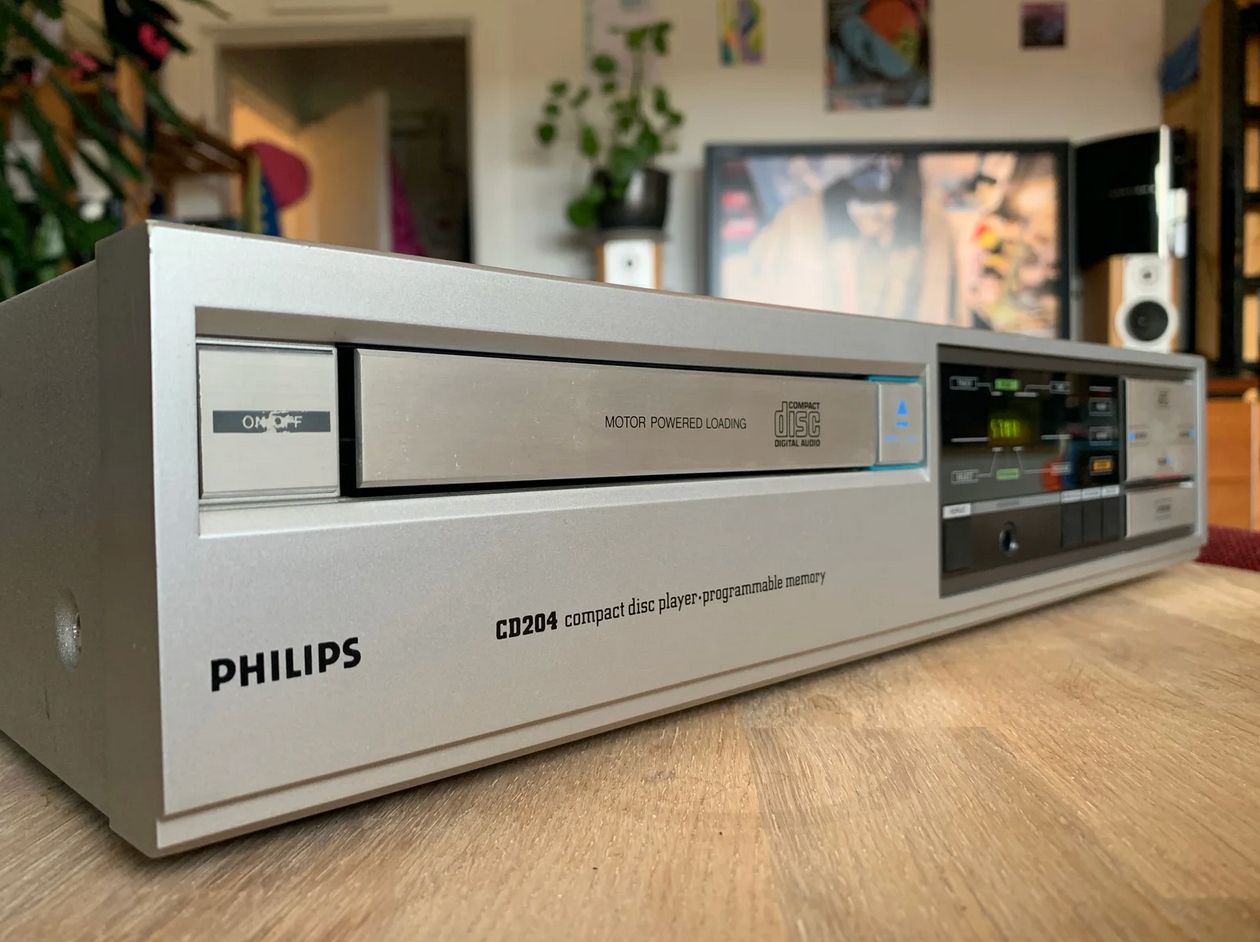CD afspiller, Philips, CD-204