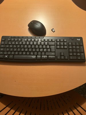 Tastatur, trådløs, Logi  og HP, Silent Touch, Perfekt, Stort set ikke brugt begge dele