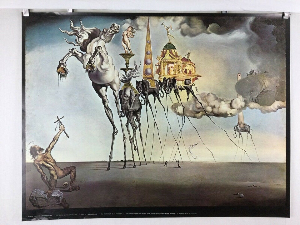 Kunst Plakat, Salvador Dali, b: 86 h: 66