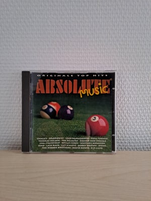 Absolute Music 3: Diverse kunstnere, andet, Musik CD
Absolute Music 3
Brugt pæn stand

Se også mine 