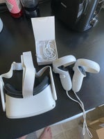 Meta Quest 2 VR HEADSET (128 GB) , spillekonsol, Perfekt