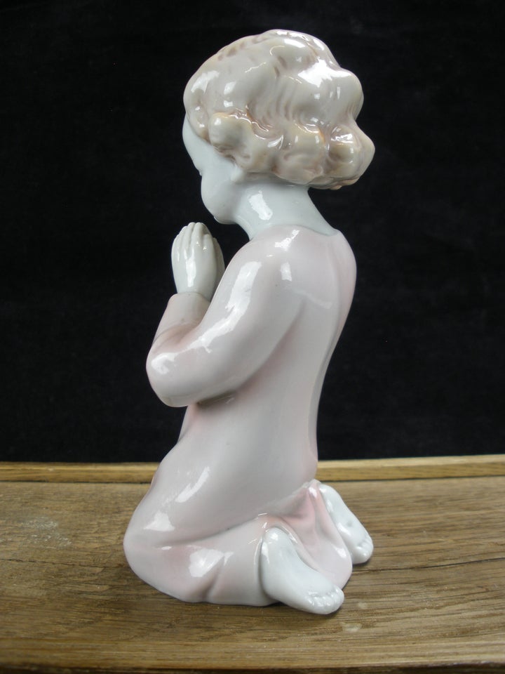 Bedende Pige - Figur Fra 1930'erne, Metzler & Ortloff