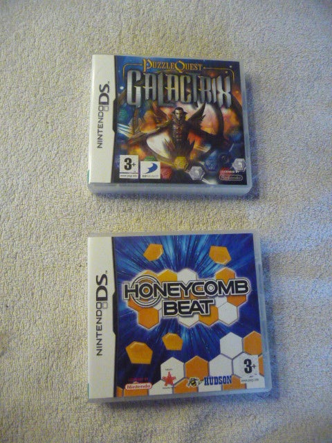 Galactrix - Honeycomb Beat, Nintendo DS, puzzle