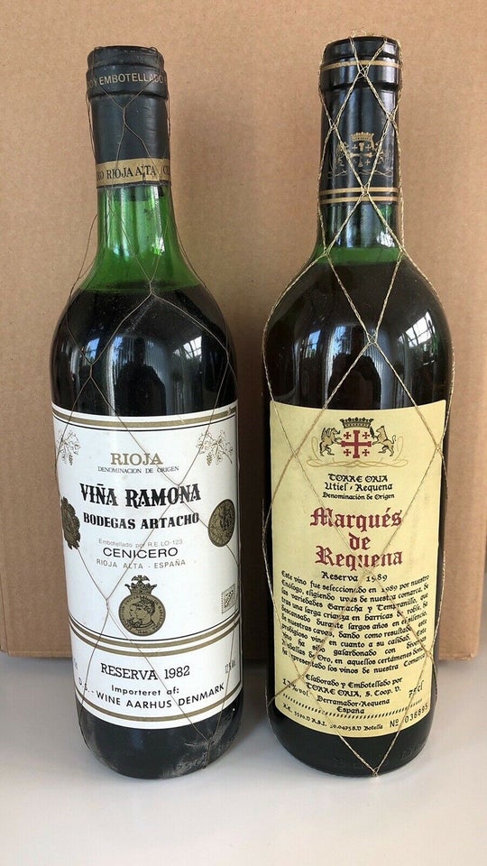 Vin og spiritus, Spanske vine