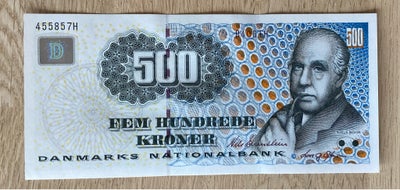 Danmark, sedler, 500 kr, 2006, Danmark 500 kr. 2006

B4061H - 455857H

Serie 1997 type 2

Pæn seddel