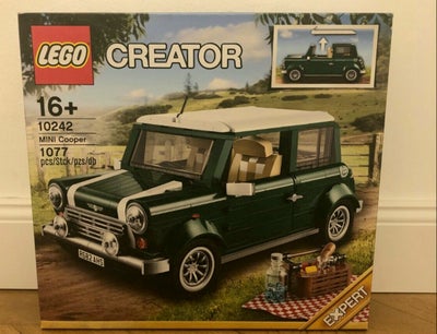 Lego Creator, Mini Cooper 10242, Lego Creator Expert Mini Cooper nr 10242
Uåbnet kasse
