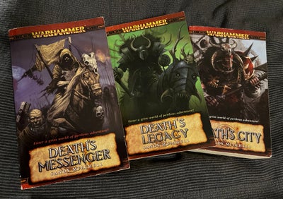 Death Trilogy, Sandy Mitchell, genre: fantasy, Småsjælden trilogi sat i Warhammer Fantasy universet,
