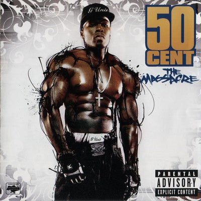 ¤/ 50 Cent : CD : The Massacre, hiphop, Trackliste.

1		Intro	
0:41
2		In My Hood	
3:41
3		This Is 5