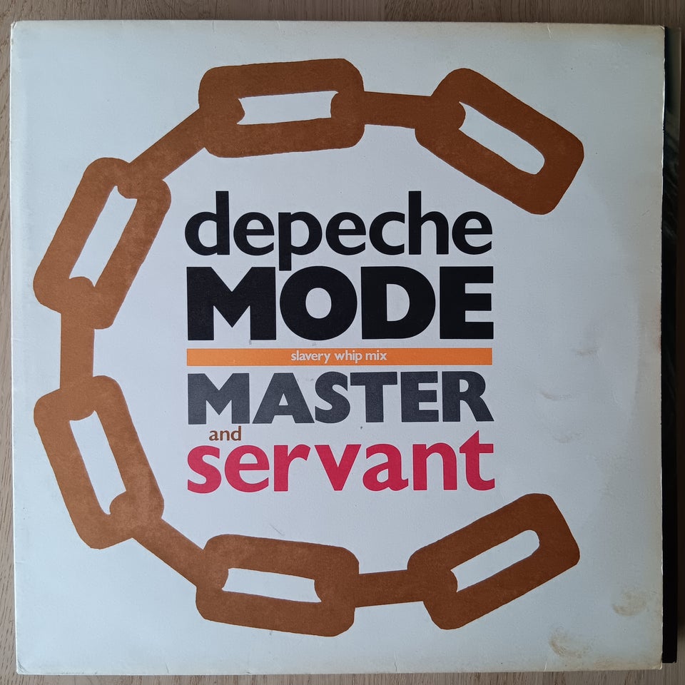 Maxi-single 12", SOLGT Depeche mode, Master and servant