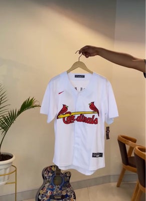 Sweatshirt, MLB Cardinals, str. S,  Hvid,  Ubrugt, Helt nu Jersey fra Cardinals, den kommer med tags