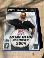 Total club manager 2004, PS2, sport