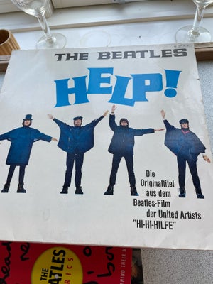 LP, The Beatles , Help, Rock, Help plade, tysk udgivelse 