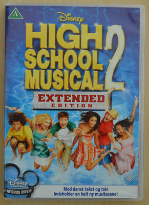 High School Musical 2 Extended Edition, instruktør Walt Disney, DVD, musical/dans, High School Music
