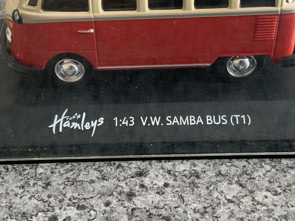 Modelbil, Hamleys Volkswagen Samba Bus (T1), skala 1/43