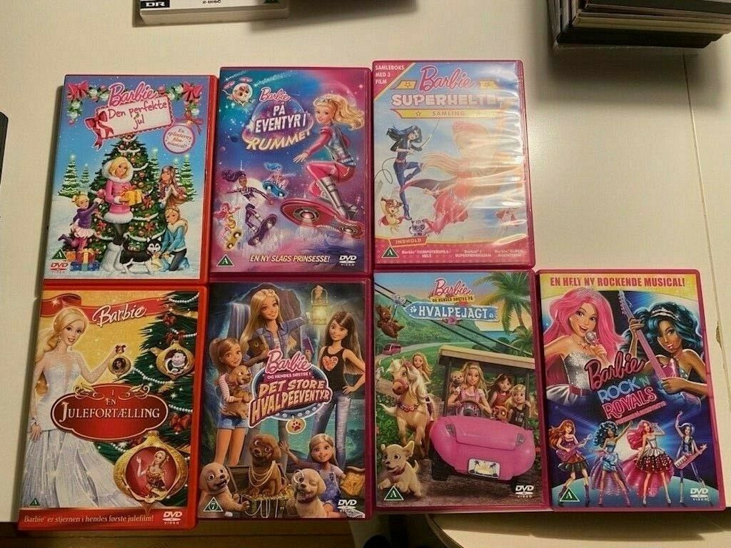 latin emulering sort 7 Barbie film, DVD, animation – dba.dk – Køb og Salg af Nyt og Brugt