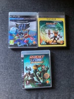 The Sly triology & Ratchet & Clank- , PS3