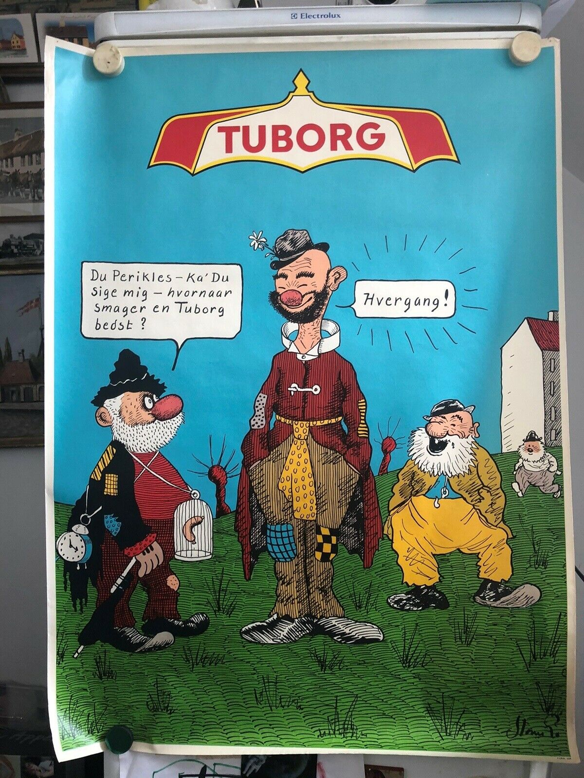 Plakater, Tuborg reklame – dba.dk – og Salg af Nyt og Brugt