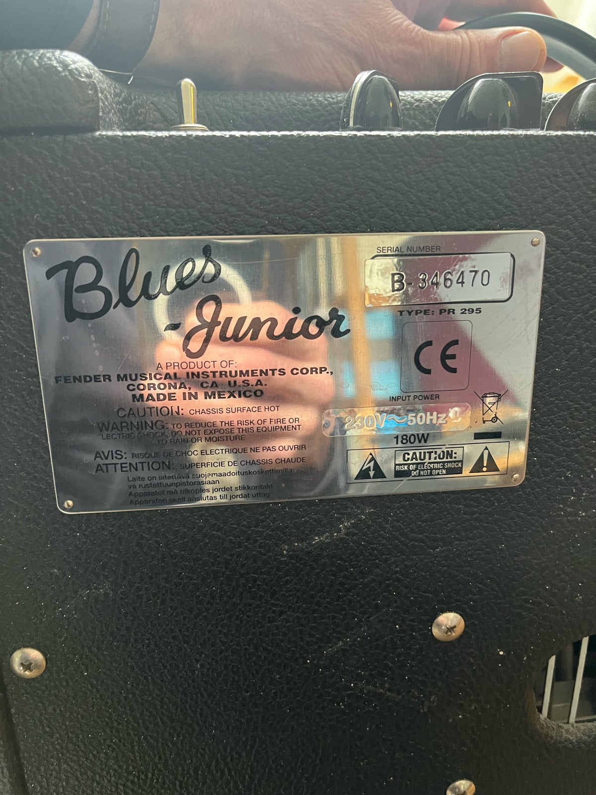 Guitarcombo, Fender Blues Junior