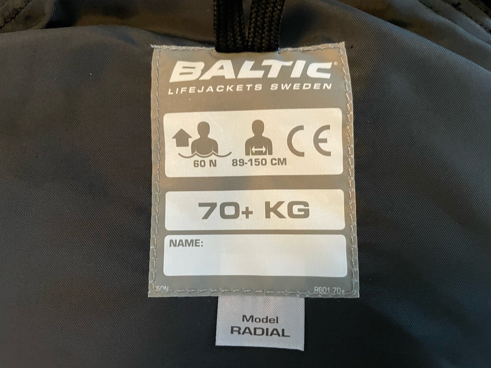 Svømmevest, Baltic Radial
