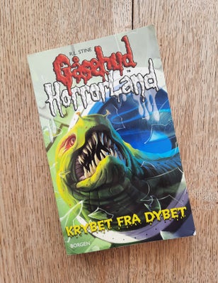 Gåsehud Horrorland Krypet fra Dybet, R. L. Stine, genre: gys, Læst bog på dansk, se billede...

Se o