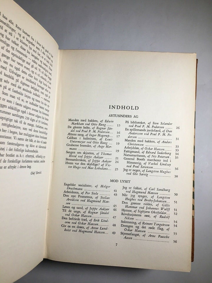 Vers og værktøj, Oluf Bertolt og Hagmund Hansen (red.),