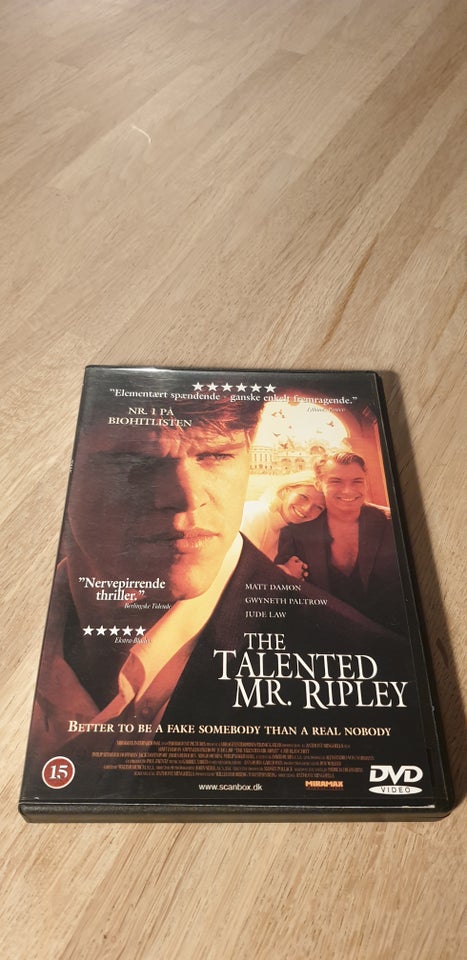 The Talented Mr. Ripley, instruktør Anthony Minghella, DVD