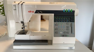 Symaskine, Elna Club 500 computer symaskine 
Har ikke været brugt længe, så skal serviceres.
Skal af