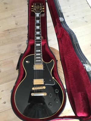 Elguitar, Gibson Les Paul Custom 1979, The real thing! Med Ernie Ball 0.09 spiller den nærmest selv.