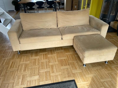 Sofa, 3 pers. , Bolia, Sandfarvet sofa fra Bolia. Sofaen er i meget god stand men har nogle få brugs