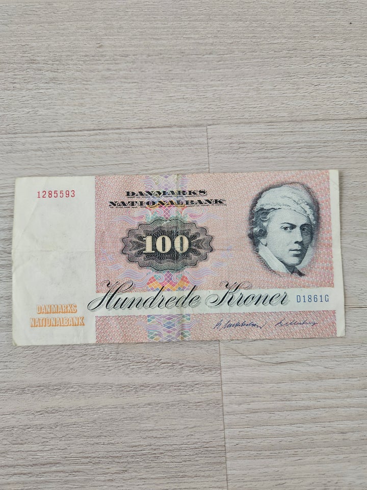 Danmark, sedler, 100