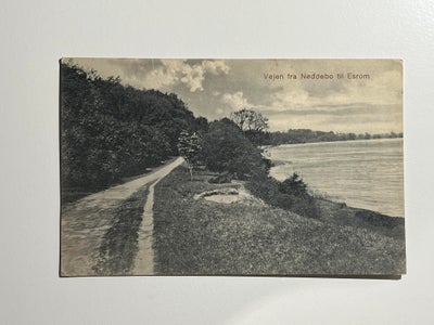 Postkort, Nøddebo Esrup (Nr 91), Vejen fra Nøddebo til Esrom 
Postbrev med frimærke

Jeg har mange f