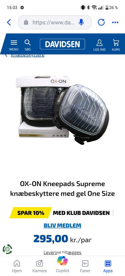 Knæbeskyttere