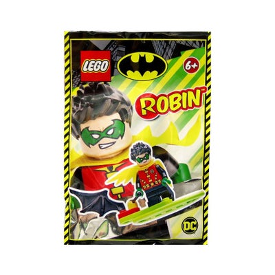 Lego andet, (2021) - KLEGO6_212114 Lego Batman, Robin - Lego Polybag, Foilpack, Foilbag
Lego Batman,