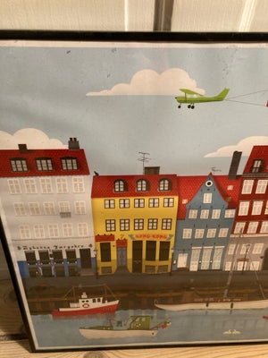 Plakater, TOT CPH, motiv: Nyhavn og diverse tårne København , b: 70,5 h: 51, Den ene plakat i en ord