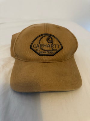 Cap, Carhartt, str. ?,  Beige,  Kanvas,  Næsten som ny, Pæn, kun let brugt Carhartt kasket/Cap. Just