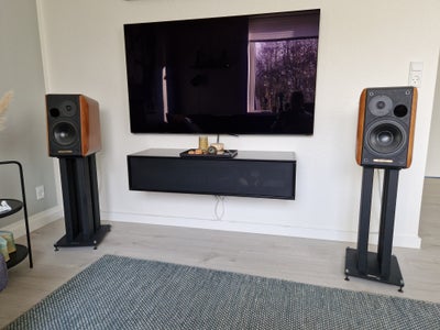 Højttaler,  Sonus Faber, Concerto,  passiv, 125 W, God, Absolut high end vintage stander højttalere.