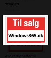 Domæne til salg, Windows365.dk.