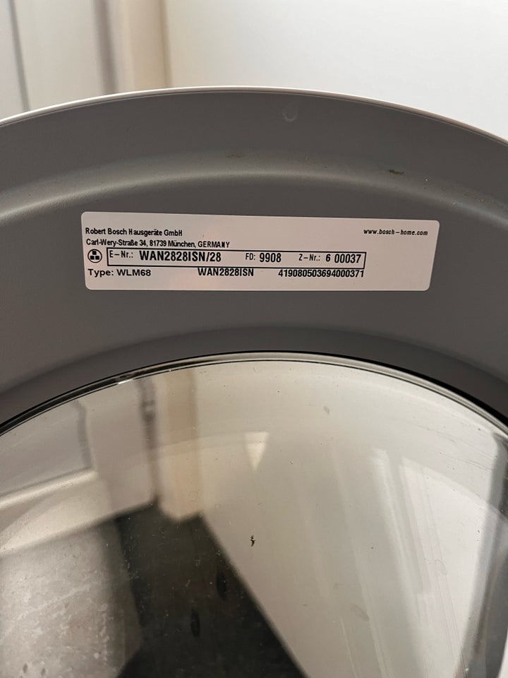 Bosch vaskemaskine, vaske/tørremaskine, 1200 omdr./min.