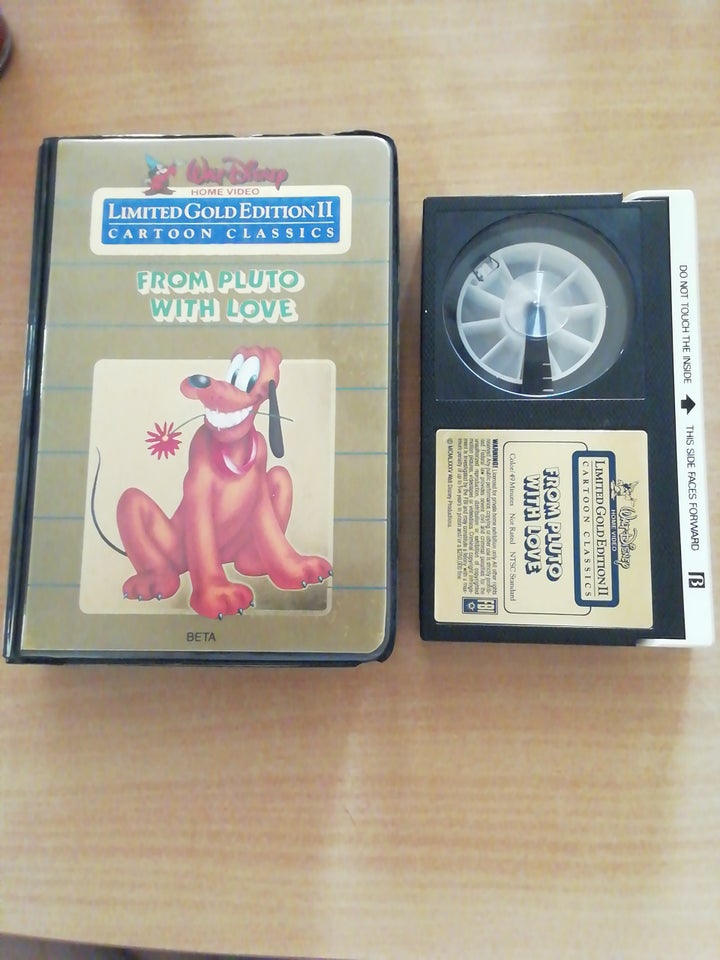 Tegnefilm, Betamax, instruktør Walt Disney