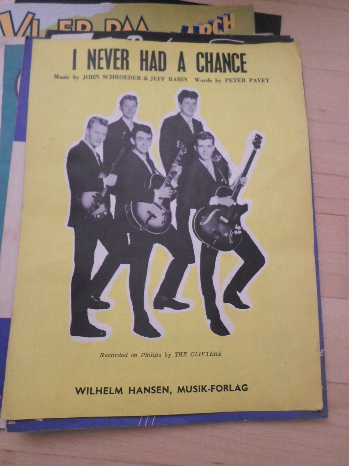 THE CLIFFTERS, Fra 1961 I NEVER HAD A CHANCHE