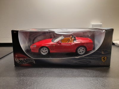 Modelbil, Hotwheels Ferrari 550 Barchetta Pininfarina, skala 1:18, Ferrari 550 Barchetta Pininfarina