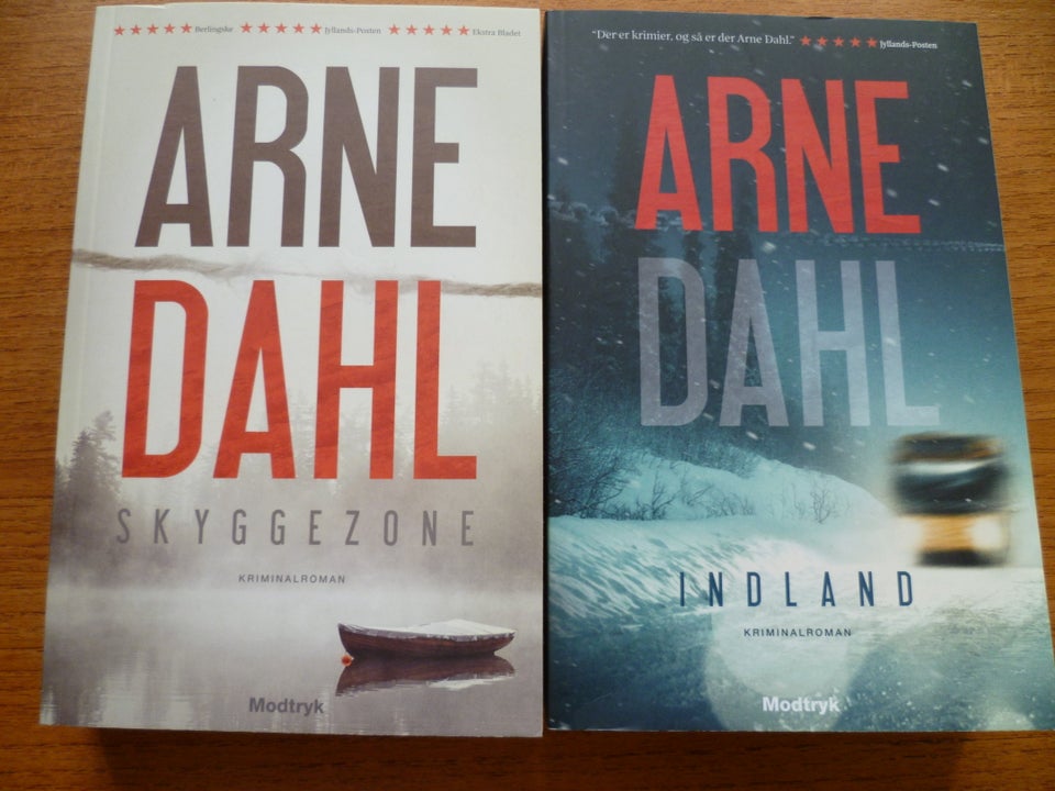 Bøger, Arne Dahl, genre: krimi og spænding