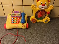 Blandet legetøj, My First Bear Clock Ur og Telefon