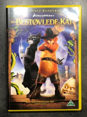 Den Bestøvlede Kat, instruktør Antonio Banderas, DVD – dba.dk