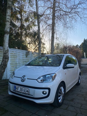 VW Up!, 1,0 75 High Up! White Edition, Benzin, 2012, km 250000, hvid, klimaanlæg, aircondition, ABS,