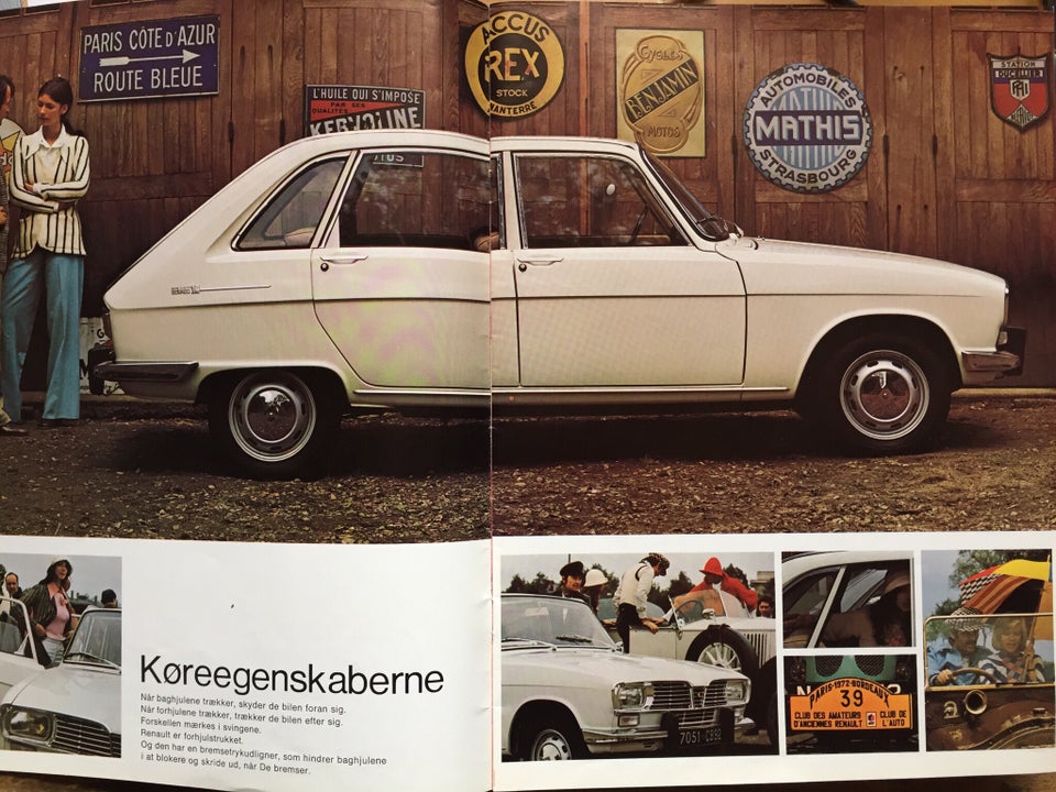 Original salgsbrochure - 20 s, RENAULT 16 & 16TS - 1973