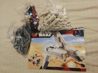 Lego Star Wars, 7659 Imperial Landing Craft, Legosæt inkl. alle klodser, minifigurer og byggevejledn