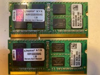 Kingston, 8, DDR3 SDRAM