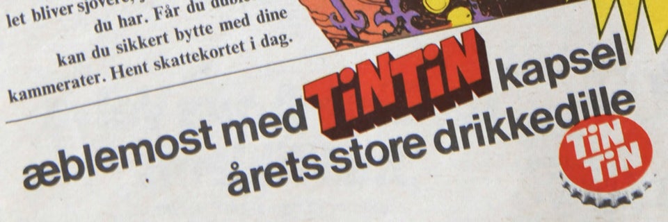 Kapsler, Tintin-kapsler købes og byttes